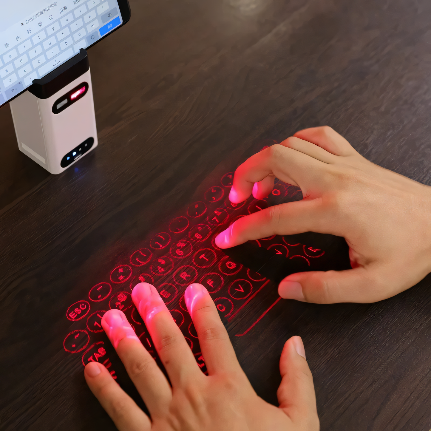 OmniKey Pro - Teclado Láser